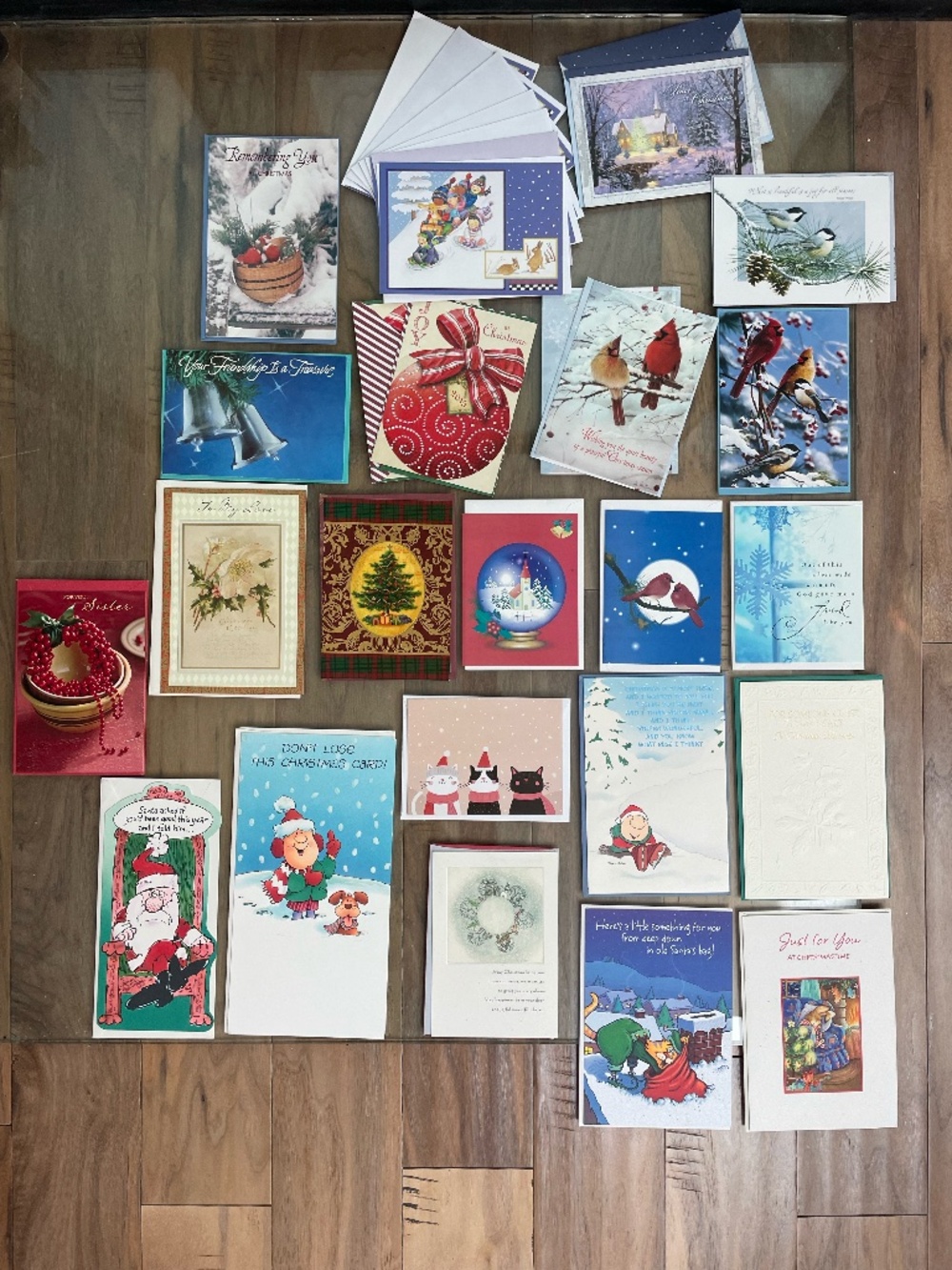 Mixed Set of 31 Christmas Greeting Cards